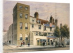 The Old George on Tower Hill by Thomas Hosmer Shepherd