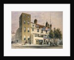The Old George on Tower Hill by Thomas Hosmer Shepherd
