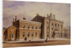 Royal Artillery House, Finsbury Square, 1851 by Thomas Hosmer Shepherd