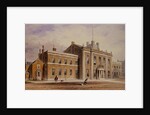 Royal Artillery House, Finsbury Square, 1851 by Thomas Hosmer Shepherd