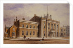 Royal Artillery House, Finsbury Square, 1851 by Thomas Hosmer Shepherd