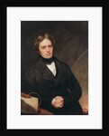 Portrait of Michael Faraday 1841-42 by Thomas Phillips
