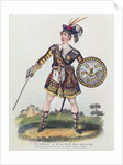 Portrait of Thomas James Serle as Rob Roy Macgregor by English School