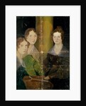 Portrait of the Bronte Sisters, c.1834 by Patrick Branwell Bronte