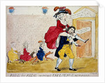 Ride for Ride or Secret Influence Rewarded, 1784 by English School