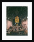 The Interior of Westminster Hall, 1834 by English School