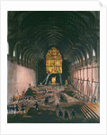 The Interior of Westminster Hall, 1834 by English School