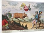 John Bull Triumphant, published by William Humphrey, 4th January 1780 by James Gillray