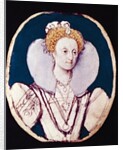 Portrait of Elizabeth I by Isaac Oliver