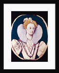 Portrait of Elizabeth I by Isaac Oliver
