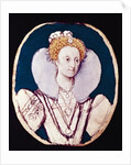 Portrait of Elizabeth I by Isaac Oliver