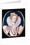 Portrait of Elizabeth I by Isaac Oliver