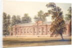The Orangery or Greenhouse in the Garden of Kensington Palace by John Edmund Buckley