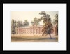 The Orangery or Greenhouse in the Garden of Kensington Palace by John Edmund Buckley