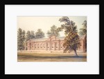 The Orangery or Greenhouse in the Garden of Kensington Palace by John Edmund Buckley