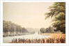 The Fleet on the Serpentine River by John Heaviside Clark