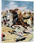 Charge of the 21st Lancers at Omdurman, 2nd September 1898 by William Barnes Wollen