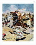 Charge of the 21st Lancers at Omdurman, 2nd September 1898 by William Barnes Wollen