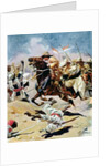 Charge of the 21st Lancers at Omdurman, 2nd September 1898 by William Barnes Wollen