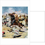 Charge of the 21st Lancers at Omdurman, 2nd September 1898 by William Barnes Wollen