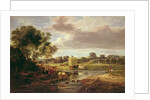Trowse Meadows, Near Norwich, 1828 by George Vincent