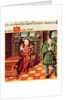 Henry VIII Playing a Harp with his Fool Wil Somers by English School