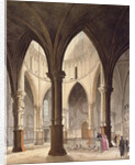 Temple Church, 1809 by T. & Pugin A.C. Rowlandson