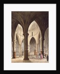 Temple Church, 1809 by T. & Pugin A.C. Rowlandson