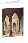 Temple Church, 1809 by T. & Pugin A.C. Rowlandson