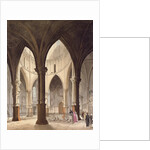 Temple Church, 1809 by T. & Pugin A.C. Rowlandson