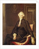 Portrait of Laurence Sterne by English School