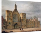 Entrance to Westminster Hall, 1807 by John Coney