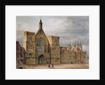 Entrance to Westminster Hall, 1807 by John Coney