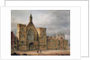 Entrance to Westminster Hall, 1807 by John Coney