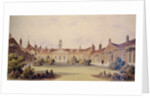 Emanuel Hospital, Tothill Fields, 1850 by Thomas Hosmer Shepherd