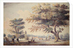 The Old Cheesecake House, north of the Serpentine, 1786 by John White