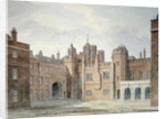 View in the Kitchen Court of St. James's Palace by John Buckler