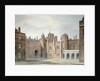 View in the Kitchen Court of St. James's Palace by John Buckler