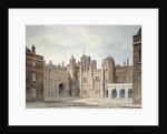 View in the Kitchen Court of St. James's Palace by John Buckler