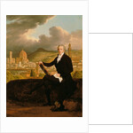 Artist in an Italian City by English School