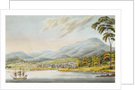 View of Hobart Town, 1824 by Joseph Lycett