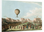 Vincent Lunardi's Aerial Ascent from the Artillery Ground, 15th September 1784 by English School