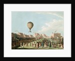 Vincent Lunardi's Aerial Ascent from the Artillery Ground, 15th September 1784 by English School