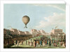 Vincent Lunardi's Aerial Ascent from the Artillery Ground, 15th September 1784 by English School