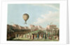 Vincent Lunardi's Aerial Ascent from the Artillery Ground, 15th September 1784 by English School
