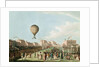 Vincent Lunardi's Aerial Ascent from the Artillery Ground, 15th September 1784 by English School