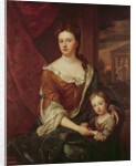 Queen Anne and William, Duke of Gloucester by Godfrey (after) Kneller