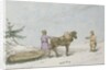 Finland Sledge, 1803 by John Augustus Atkinson