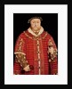 Portrait of Henry VIII by Hans Holbein the Younger