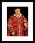 Portrait of Henry VIII by Hans Holbein the Younger